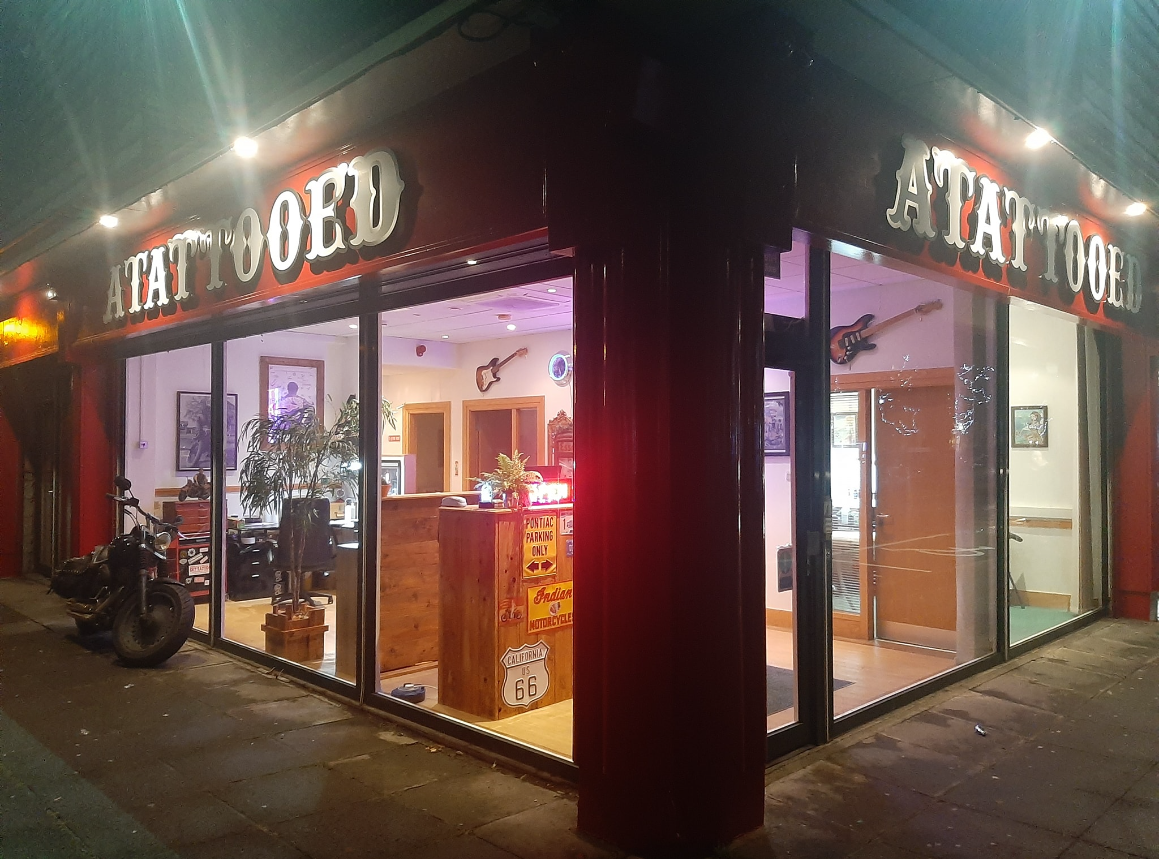 Atattooed Ireland tattoo work
