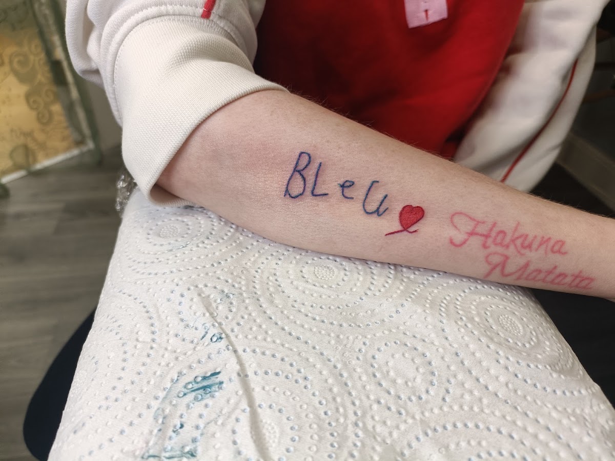 Blu Lagoon Tattoo's tattoo work