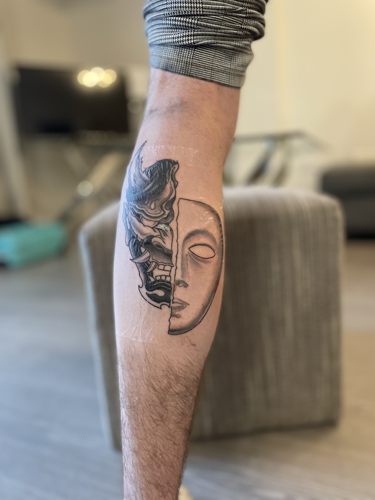 Tattoo work at Colour Works Tattoo Studio in Dublin