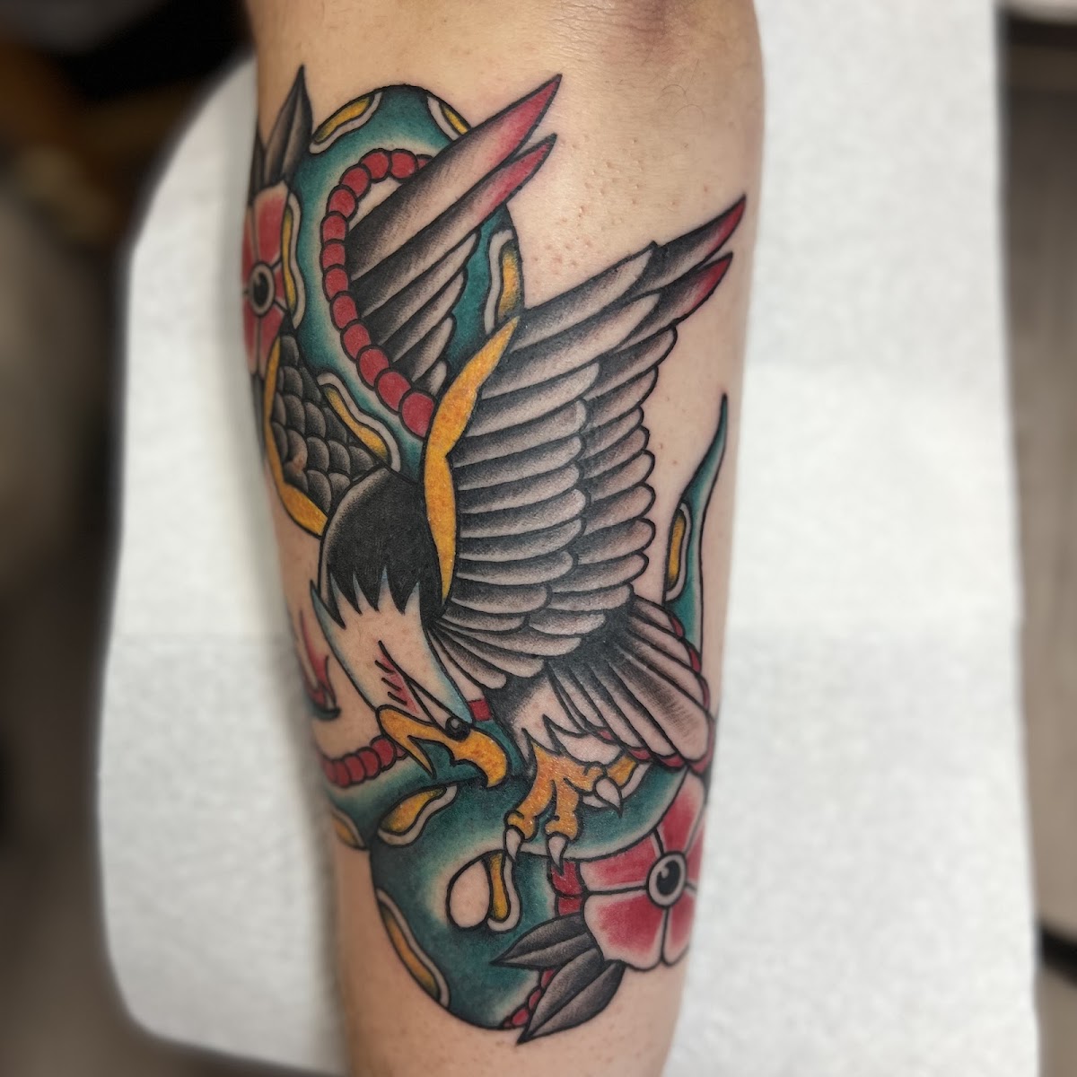 Tattoo work at Connected Ink Tattoo in Dublin