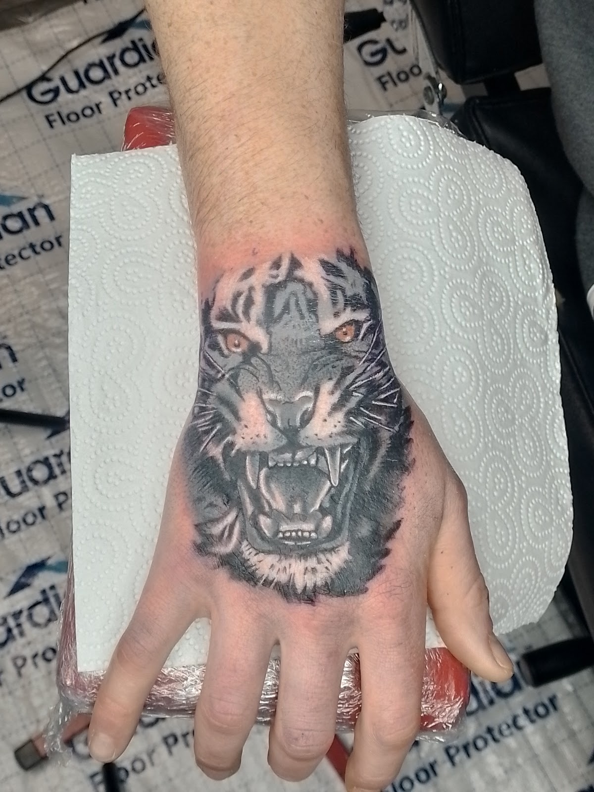 Doberman Tattoo tattoo work 2