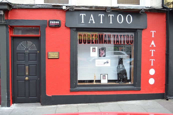 Doberman Tattoo tattoo work 4