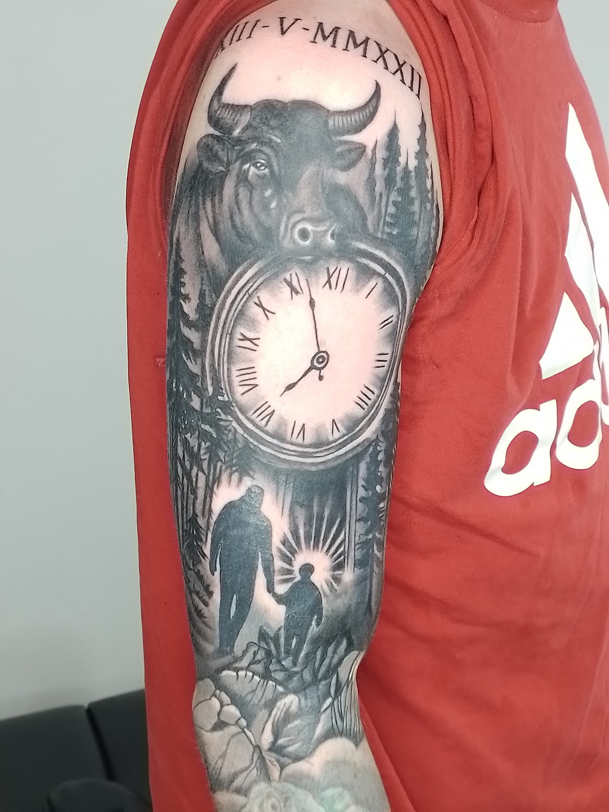 Doberman Tattoo tattoo work 5