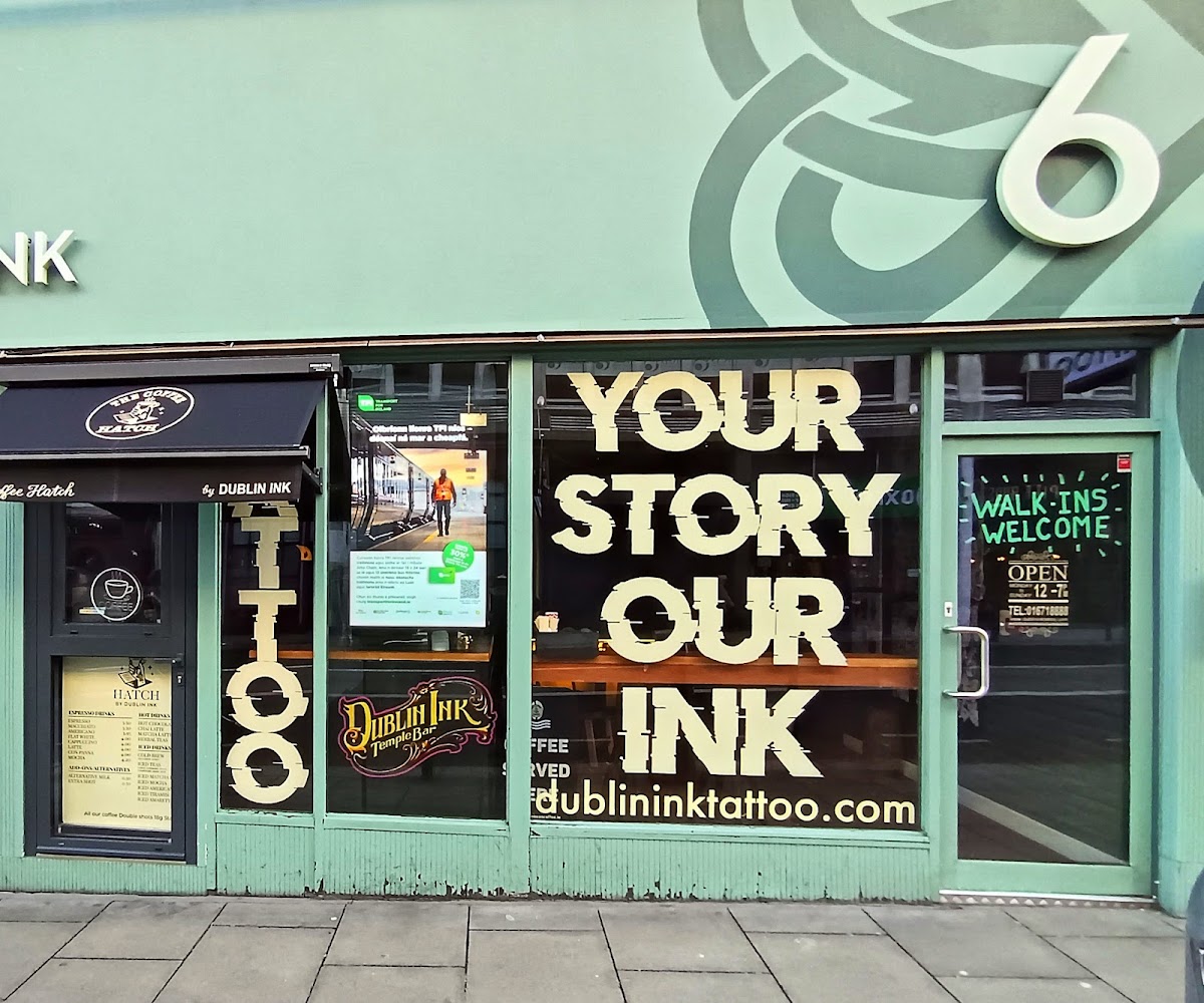 Tattoo work at Dublin Ink in Dublin