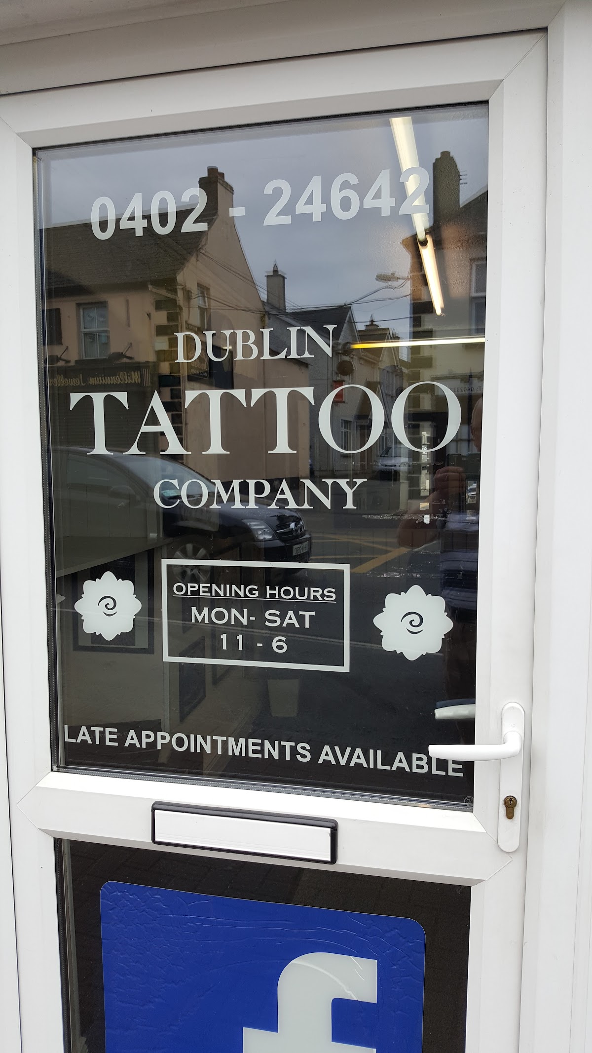 Tattoo work at Dublin Tattoo Company in Wicklow
