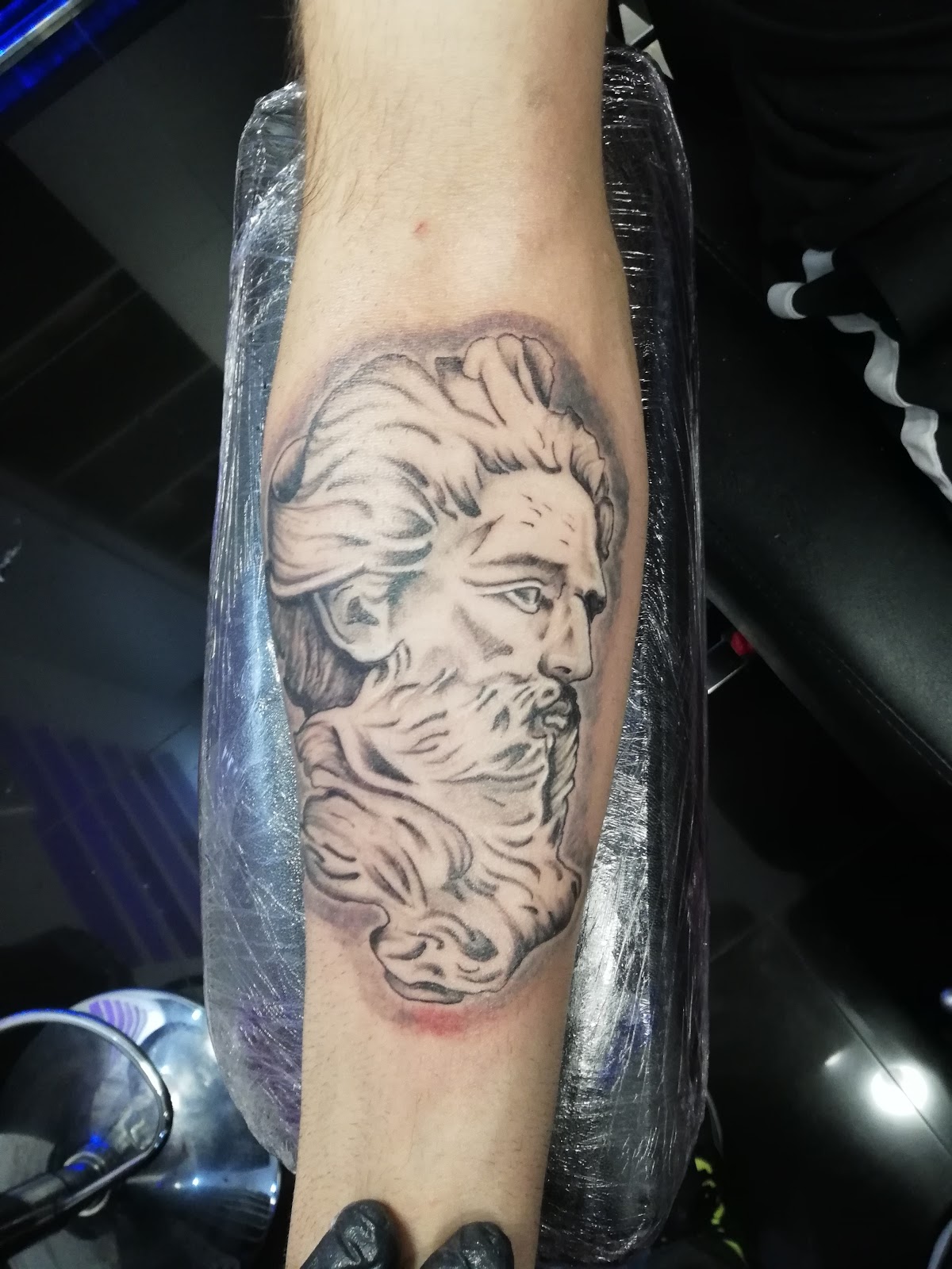 Tattoo work at Tattoo Gallery Galway in Galway