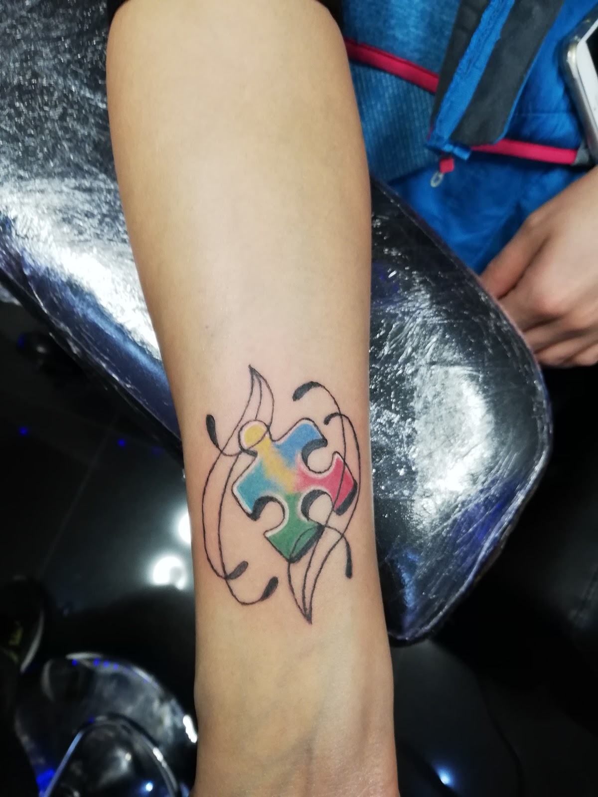 Tattoo work at Tattoo Gallery Galway in Galway