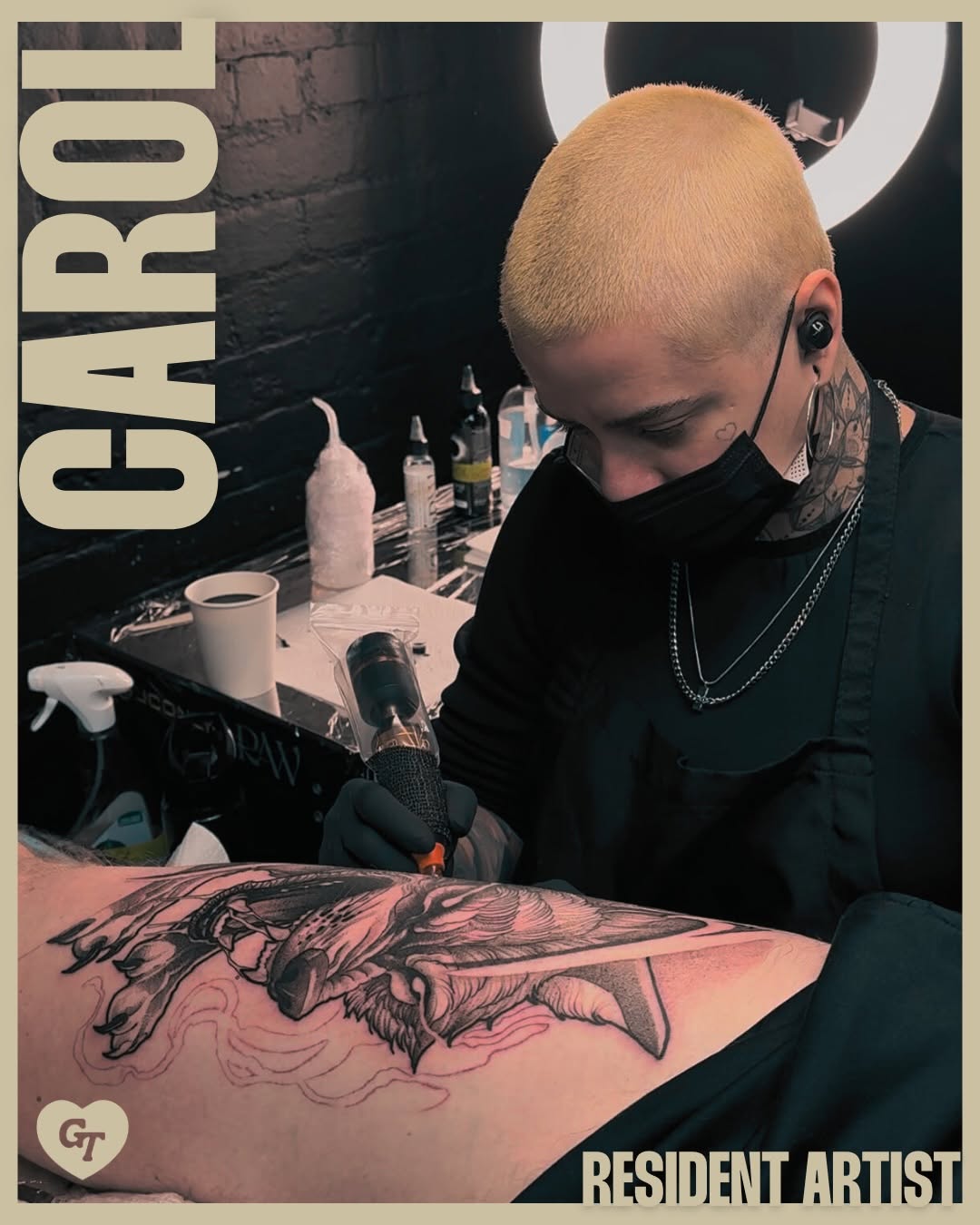 Now booking: Carol (@carol.lopestattoo)💥
Her April schedule is open with a few remaining time slots.

Get in touch via DM or contact our studio.