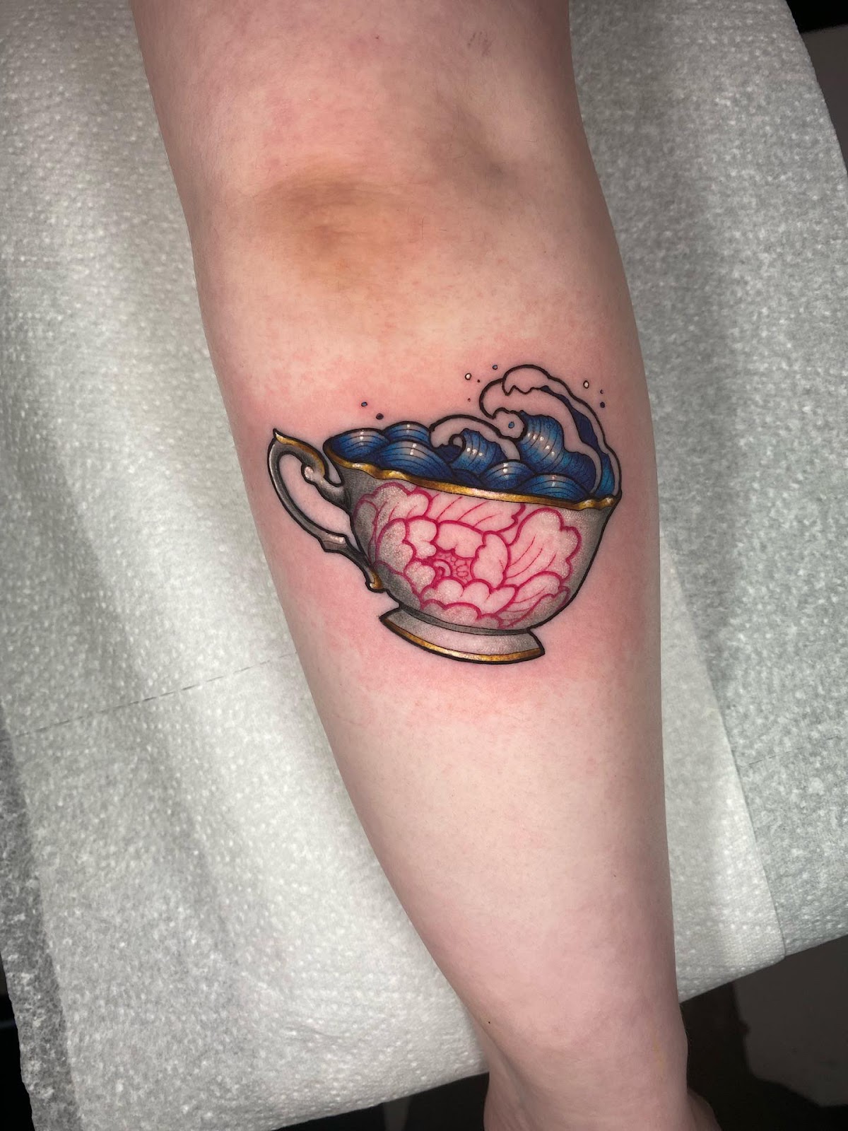 Tattoo work at Heartbreak Social Club in Dublin