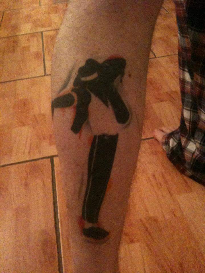 Tattoo work at Holy Cow Tattoo in Cork