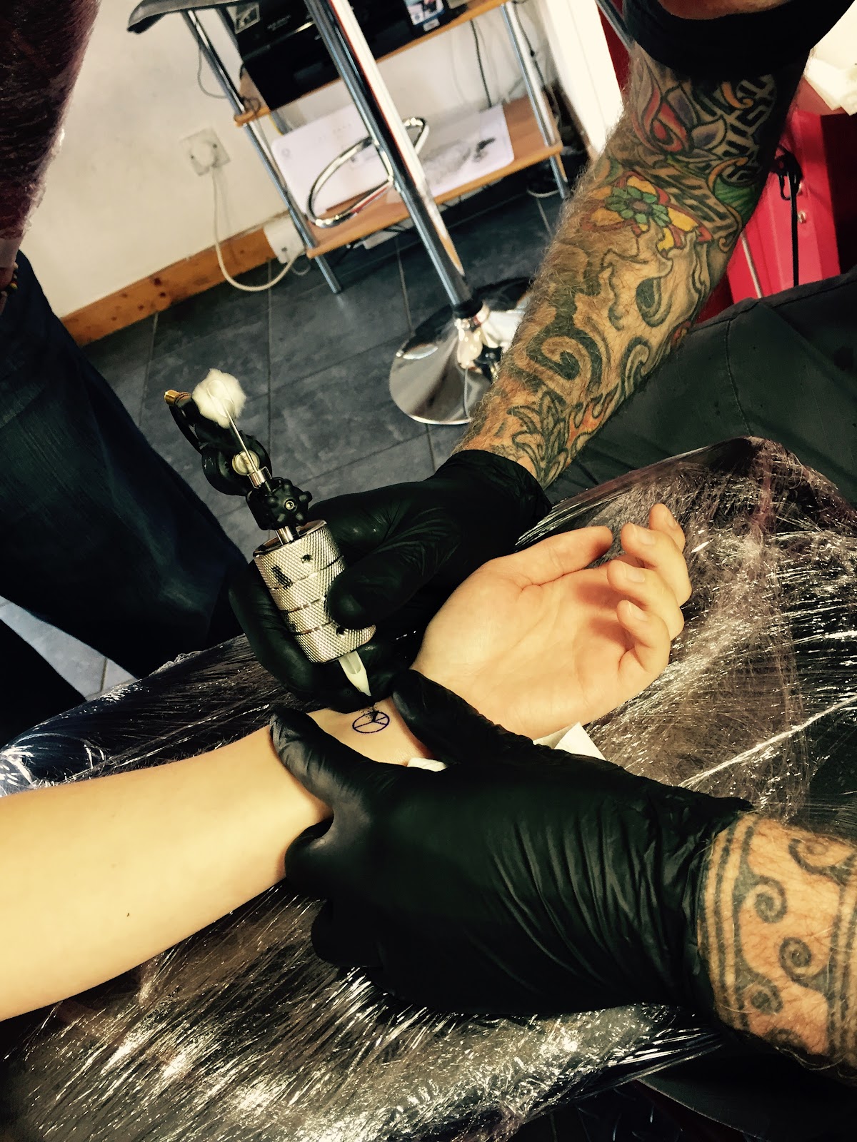 Tattoo work at Holy Cow Tattoo in Cork