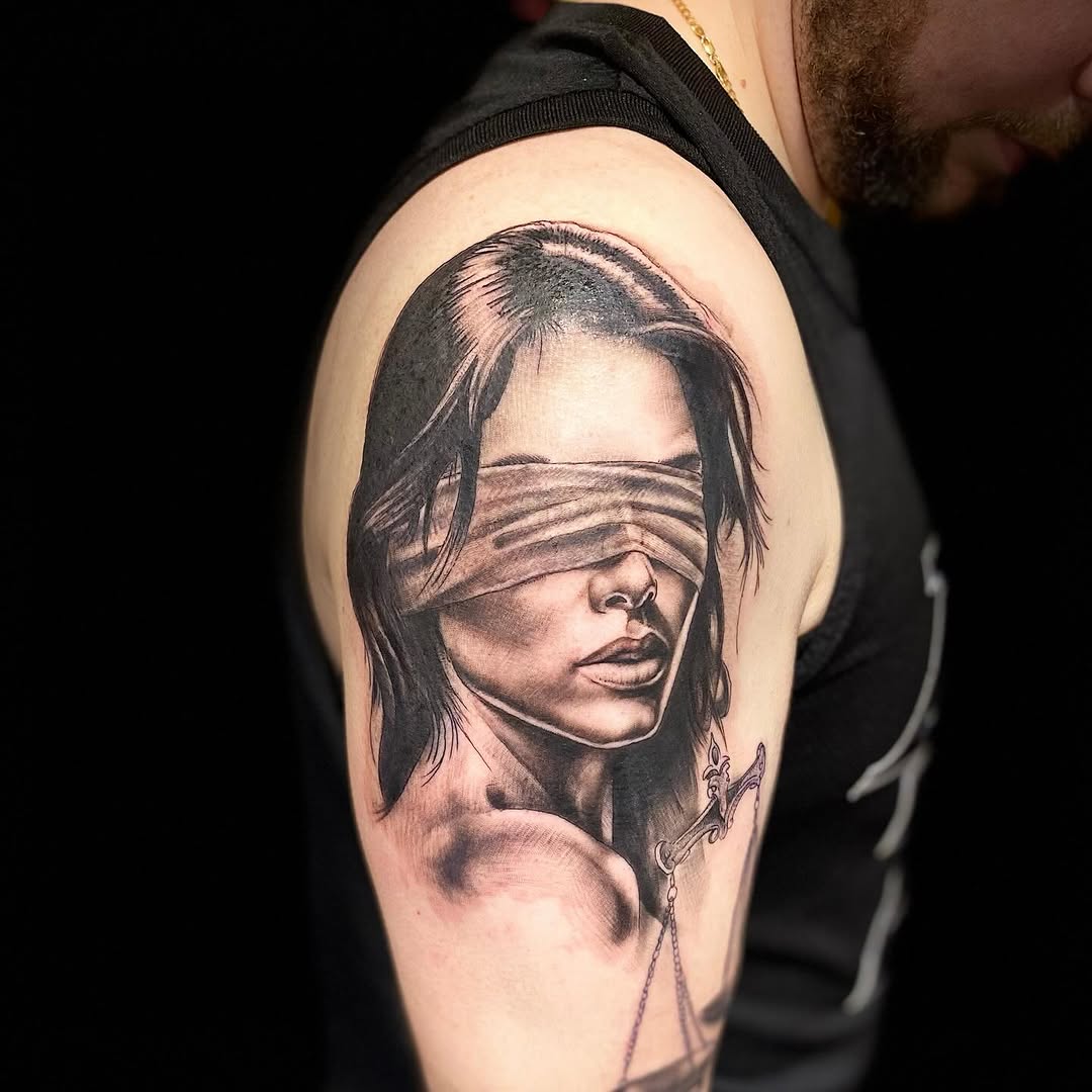 Done by resident artist John Taylor. #fkironstattoomachine #dynamicblacktattooink #magicmoontattoocartridges
