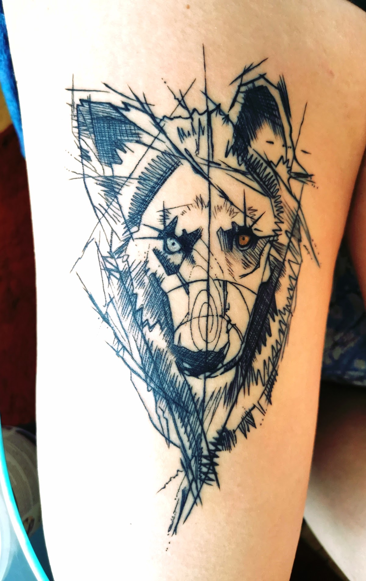 Tattoo work at Inkfingers Custom Tattoo Studio in Galway