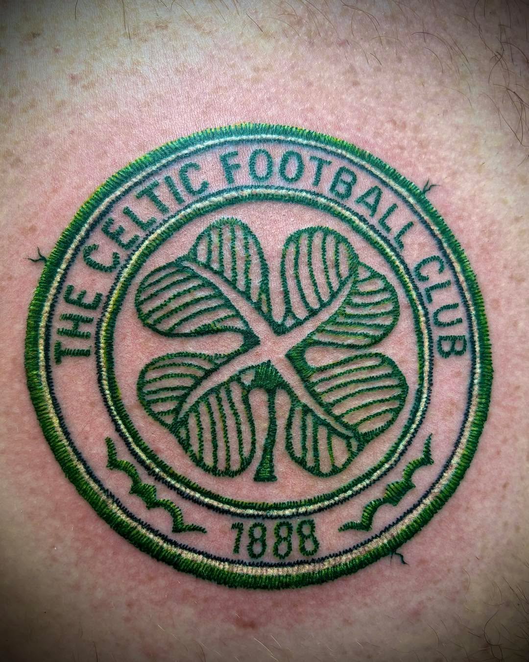 Stitched Celtic patch…. By Sean.