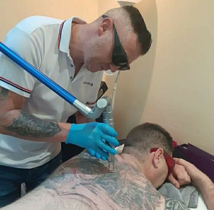 Laser Care tattoo work 2