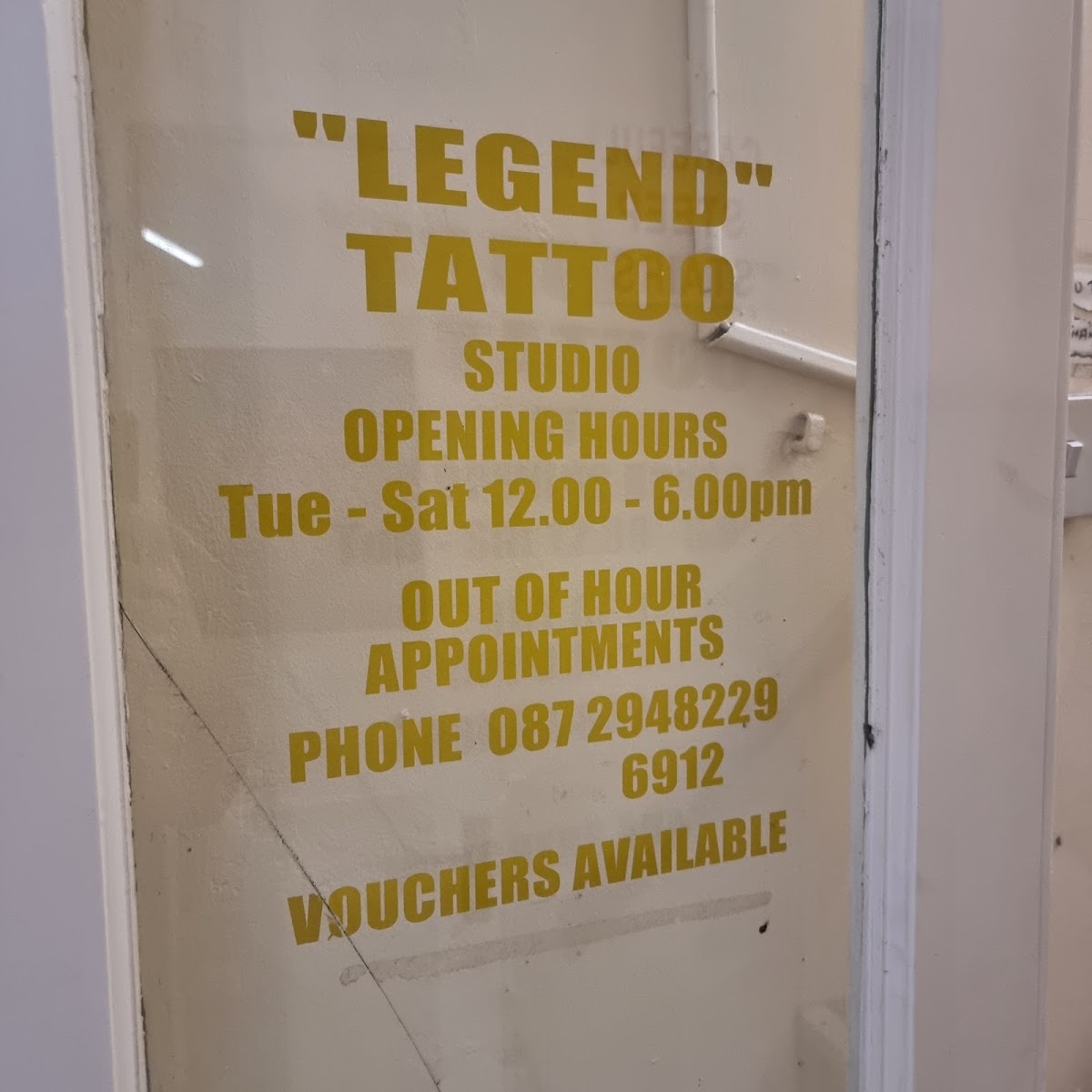 Legend Tattoo Studio Limited — Tattoo Studio in Mayo, Ireland
