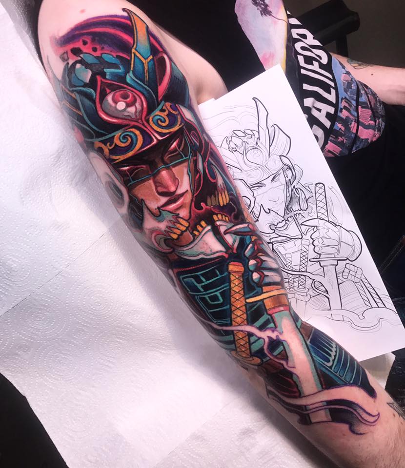 Legendary tattoo studio tattoo work