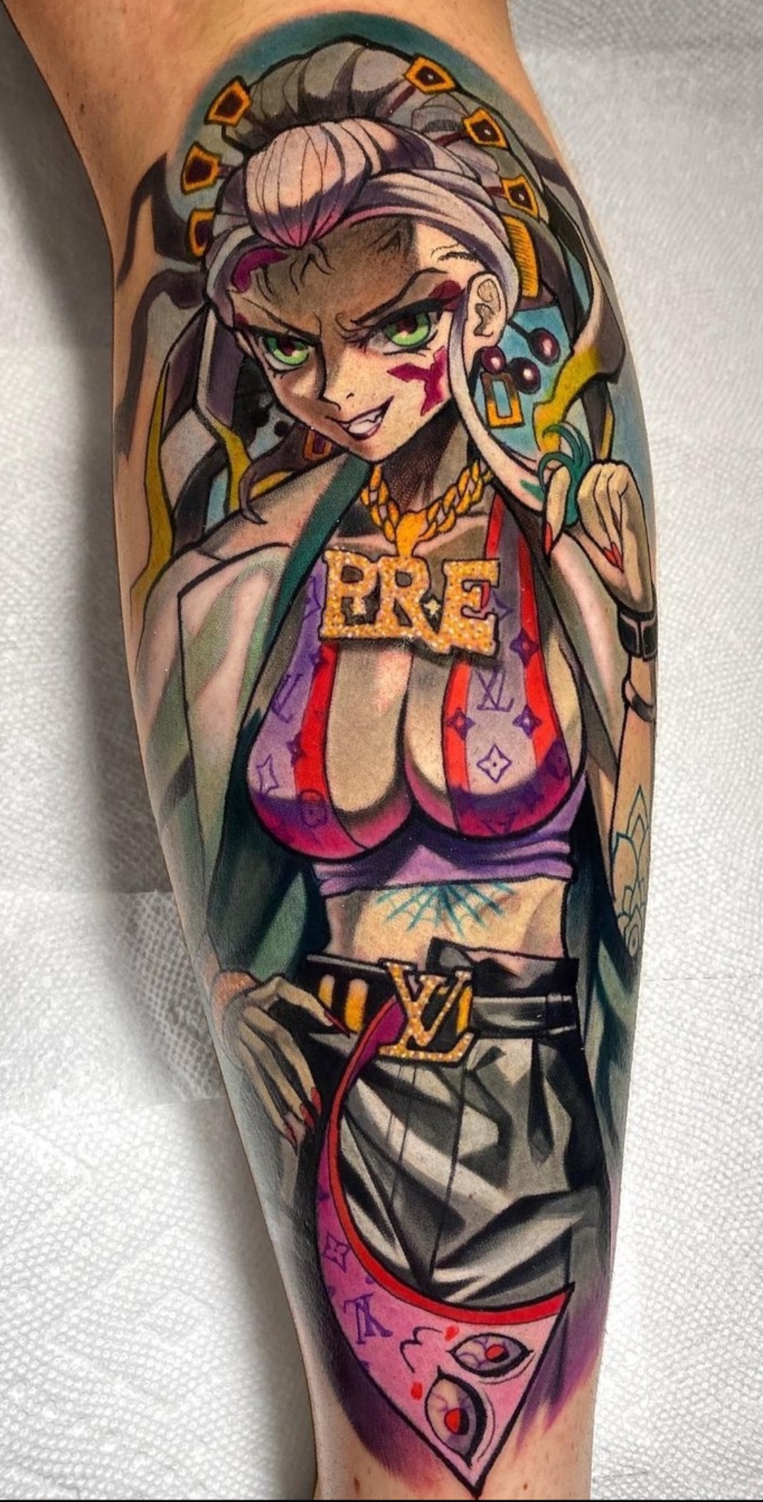 Tattoo work at Legendary tattoo studio in Dublin