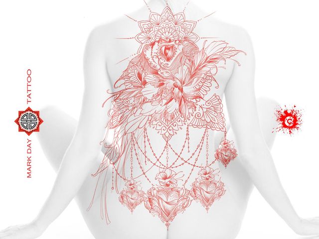 Mark Day Sacred Mantra Tattoo tattoo work 4