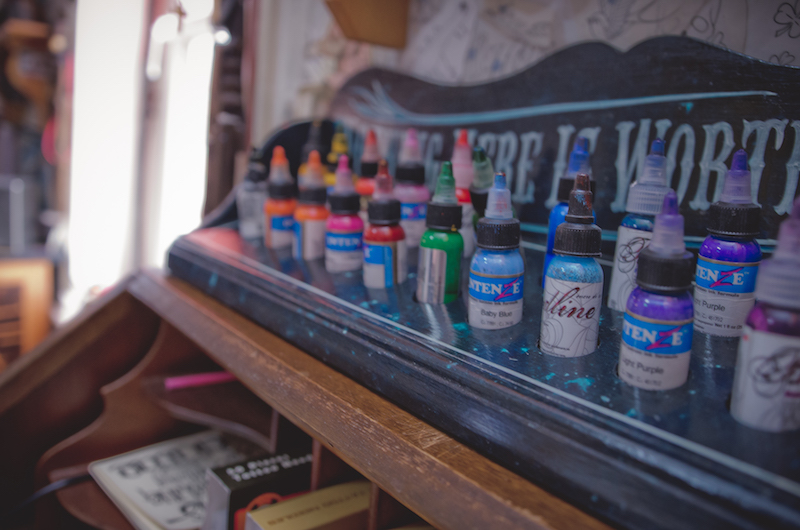 Neil Harte Tattoo studio space