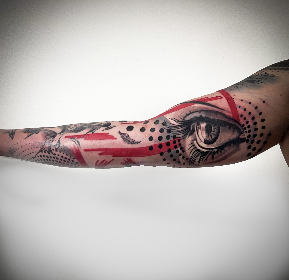 Tattoo work at Pierce of Ink Newbridge in Kildare