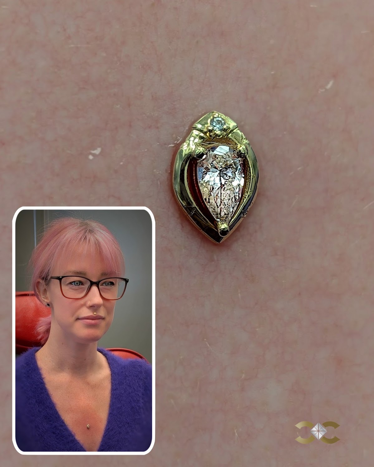 Piercer Charlie's Creations studio space