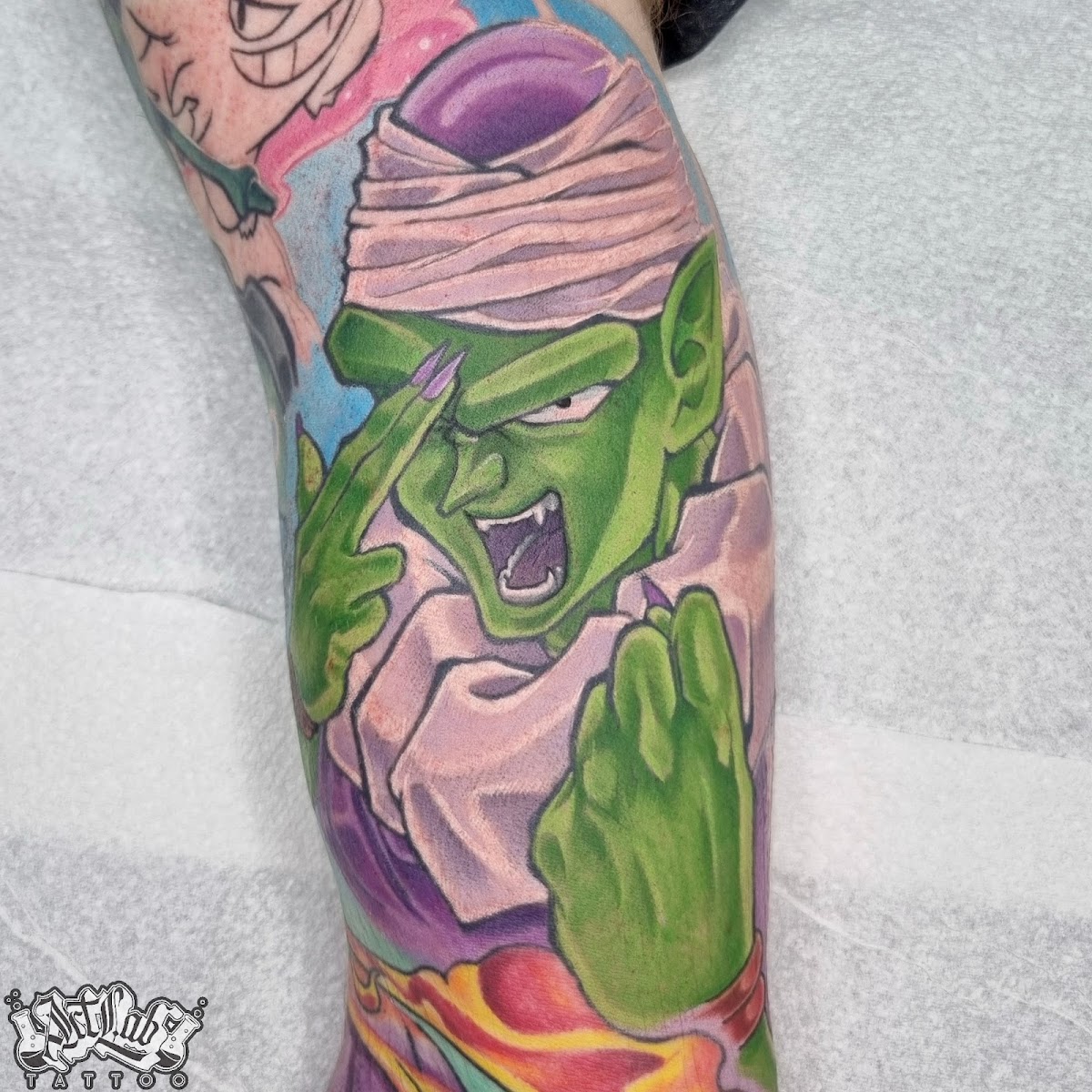 Tattoo work at Art Lab Tattoo Studio in Cork