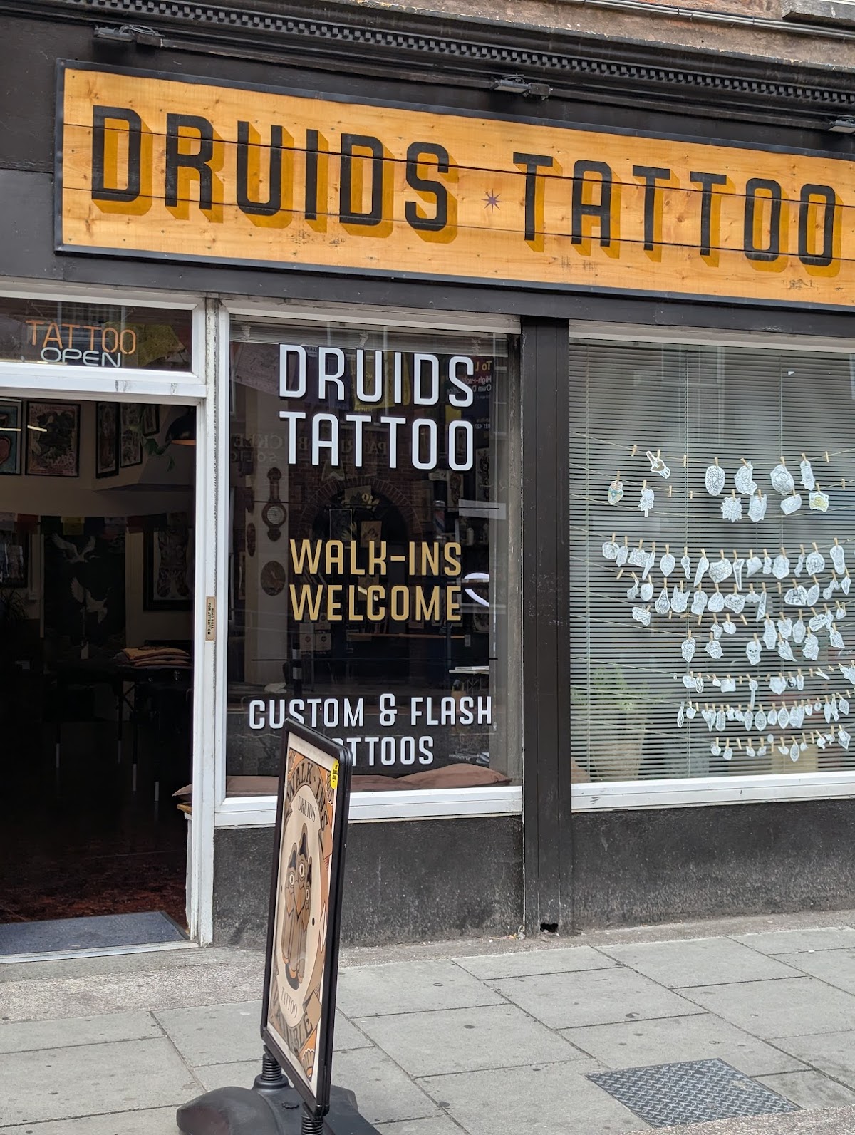 Druids Tattoo Studio tattoo work