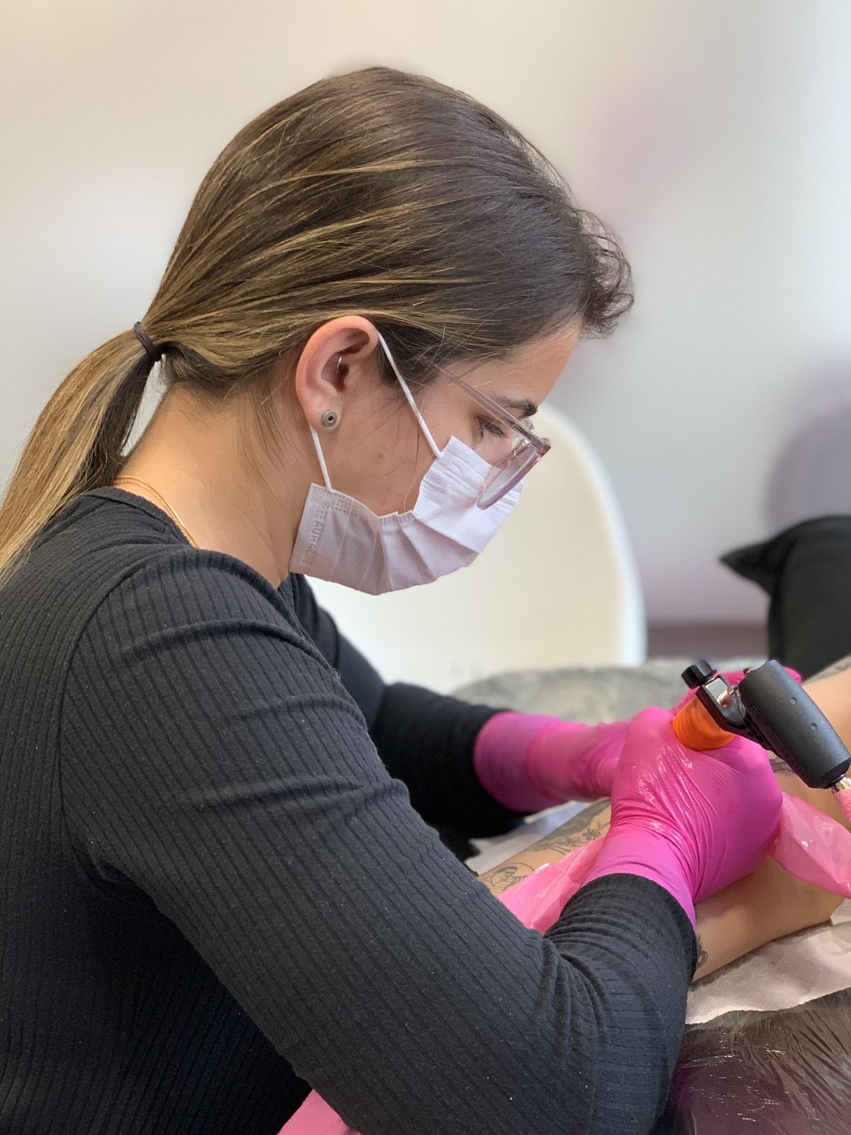 Tattoo work at Ruivo's Tattoo in Dublin