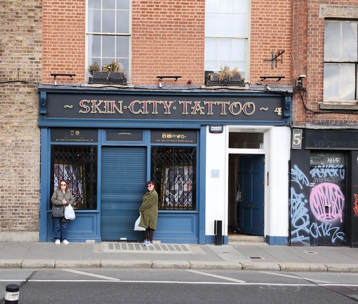 Skin City Tattoo Dublin tattoo work