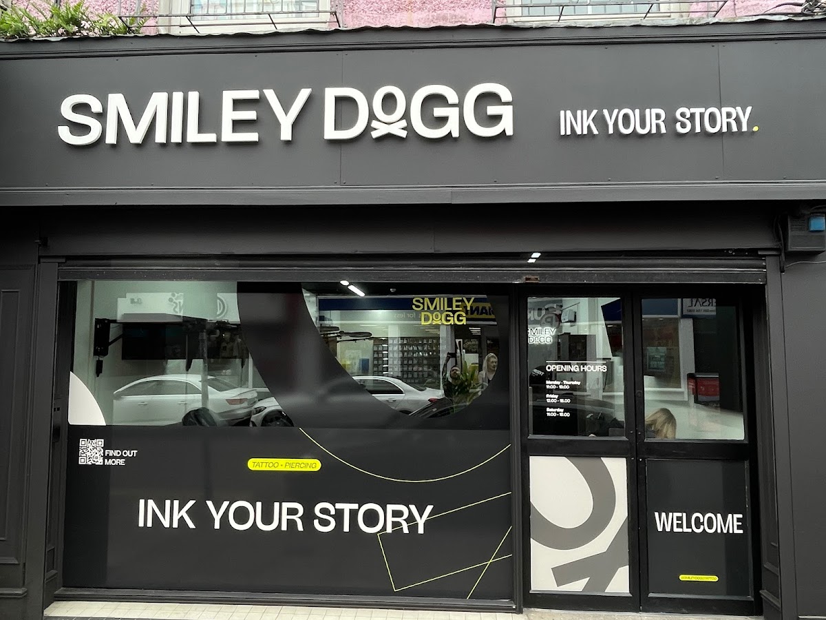 Smiley Dogg tattoo work 6