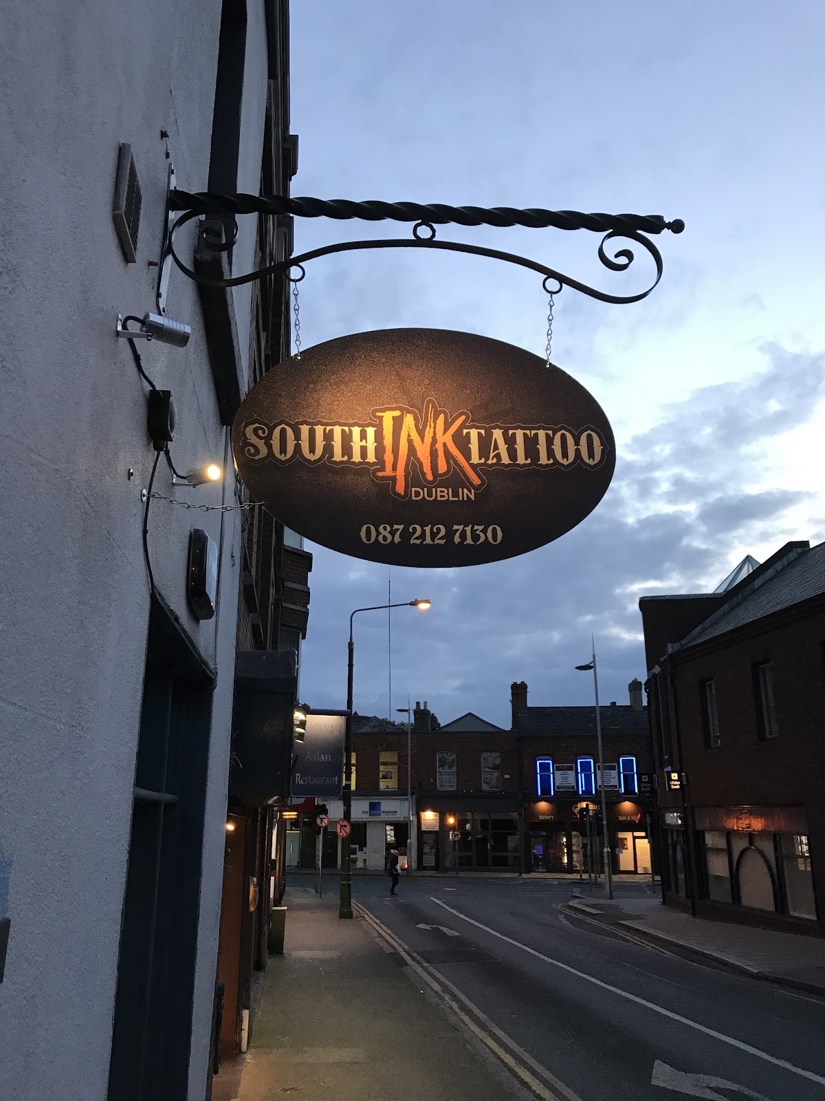 Tattoo work at South Ink Tattoo in Rathmines