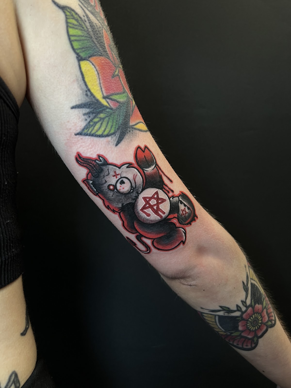 Tattoo work at Sphynx Tattoo & Piercing in Portobello