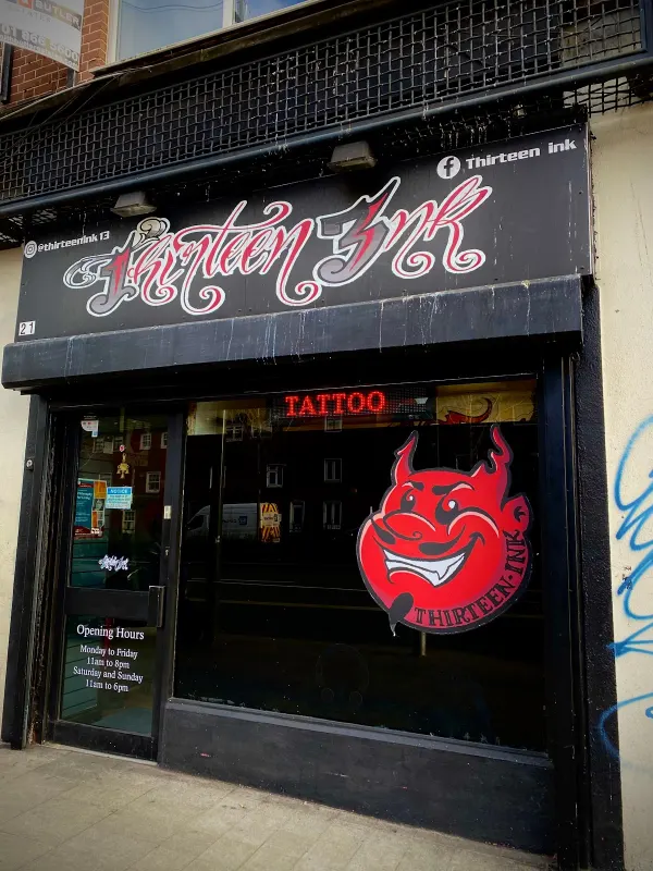 Thirteen Ink Studio in Dublin