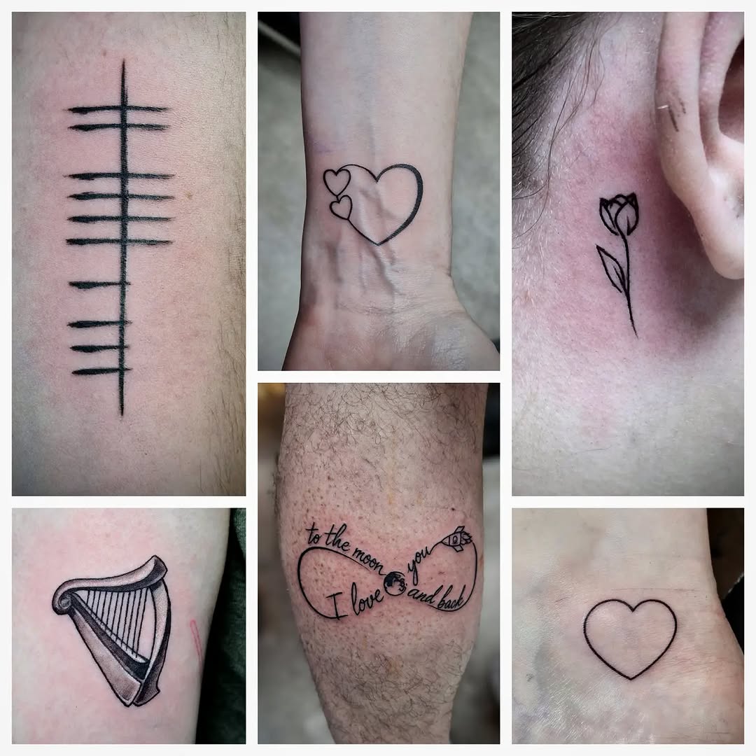 Another selection of some recent tiny decorations 👌 

Drop me a message to plan yours. Thanks for looking.

#wicklow #tattoo #substattoo #ink