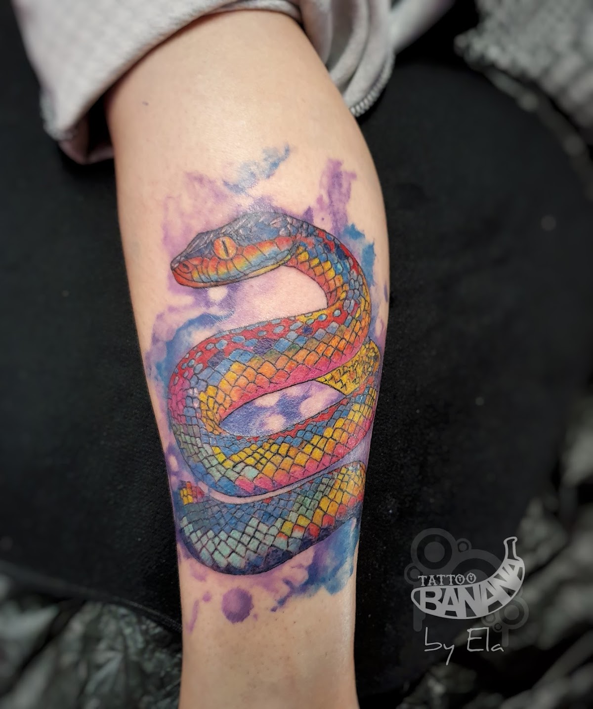 Tattoo Banana tattoo work 2