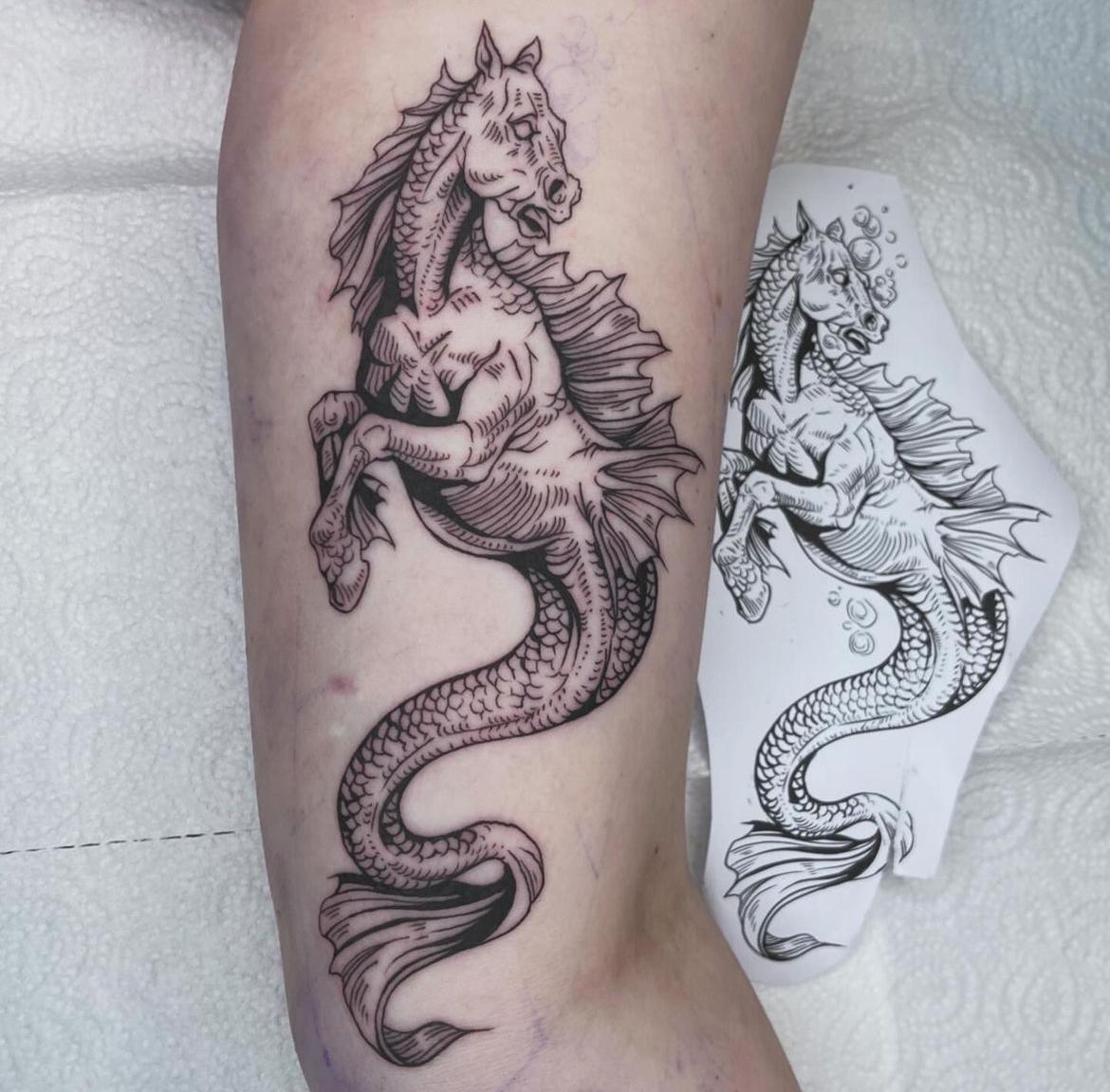 The Black Hat Tattoo Dublin tattoo work