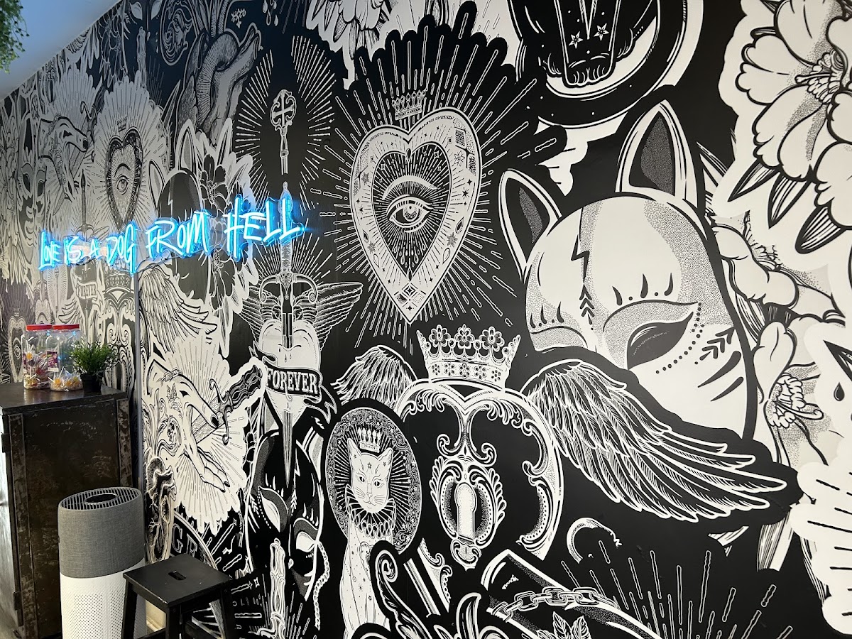 Tattoo work at The Ink Factory Tattoo & Piercing in Dublin