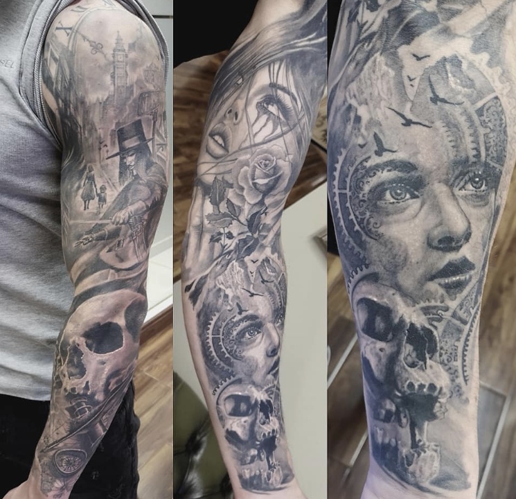 The Razors Edge tattoo work 2