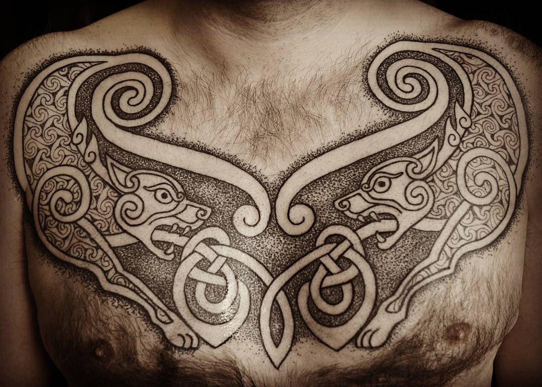 Tattoo work at Triskel Tattoo Studio in Cork